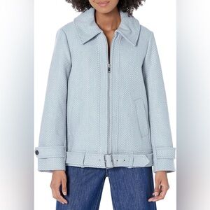 NWT - Club Monaco Light Blue Utility Jacket